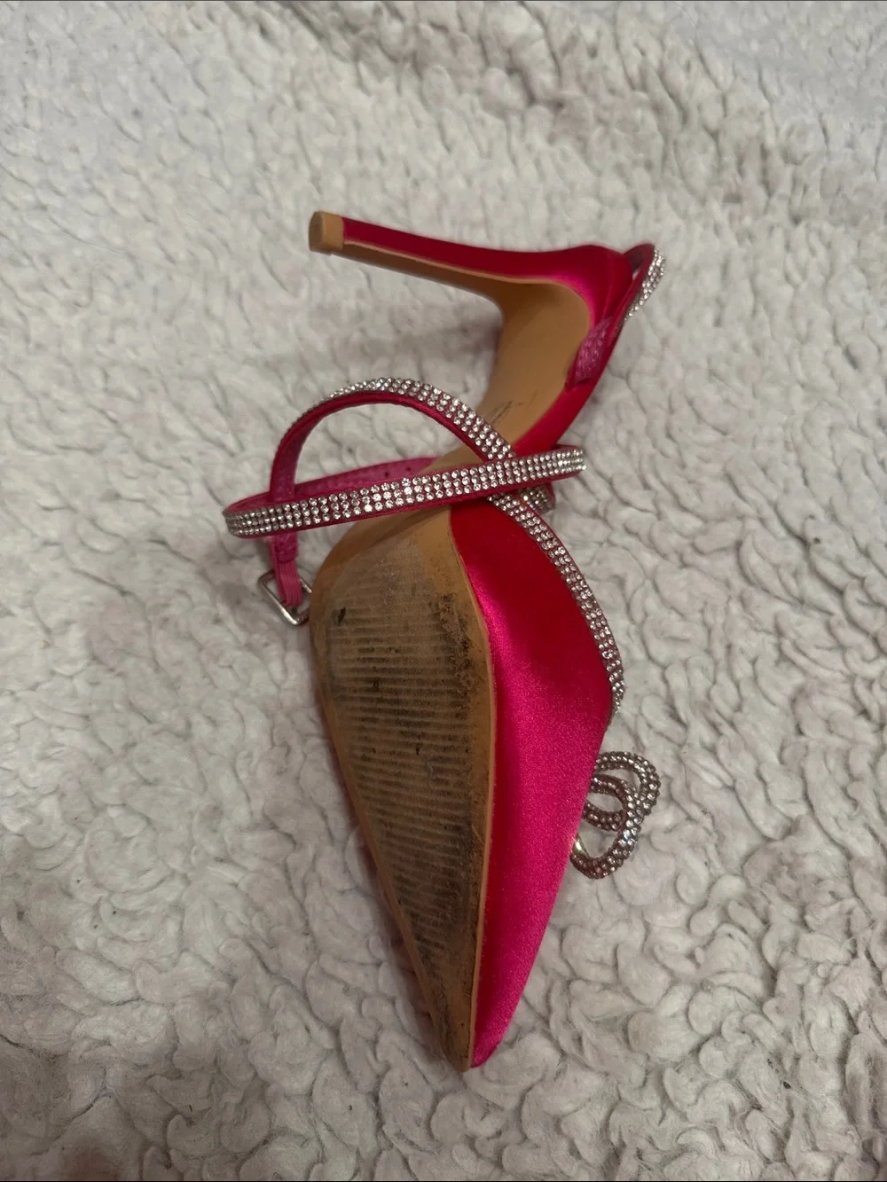 Pink heels